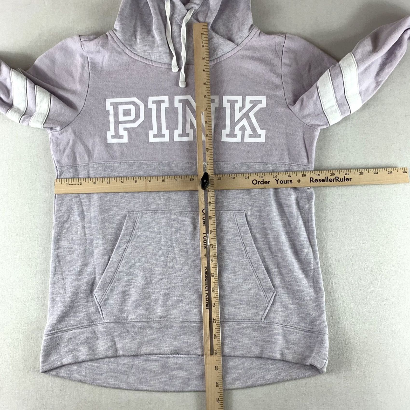 Pinko PINK HOODIE SWEATER WOMENS SMALL PULLOVER LONGSLEEVE MAUVE PURPLE Size S / US 4 / IT 40 - 4 Thumbnail