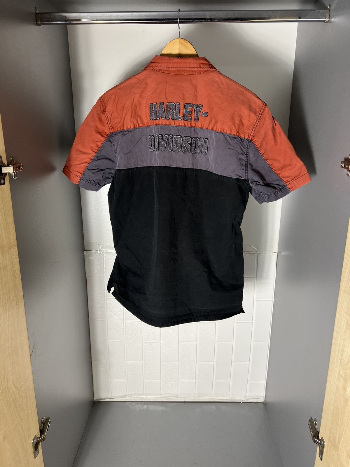 Harley Davidson VINTAGE HARLEY DAVIDSON MOTORCYCLE RETRO SHIRT CASUAL 90s Size US M / EU 48-50 / 2 - 12 Thumbnail