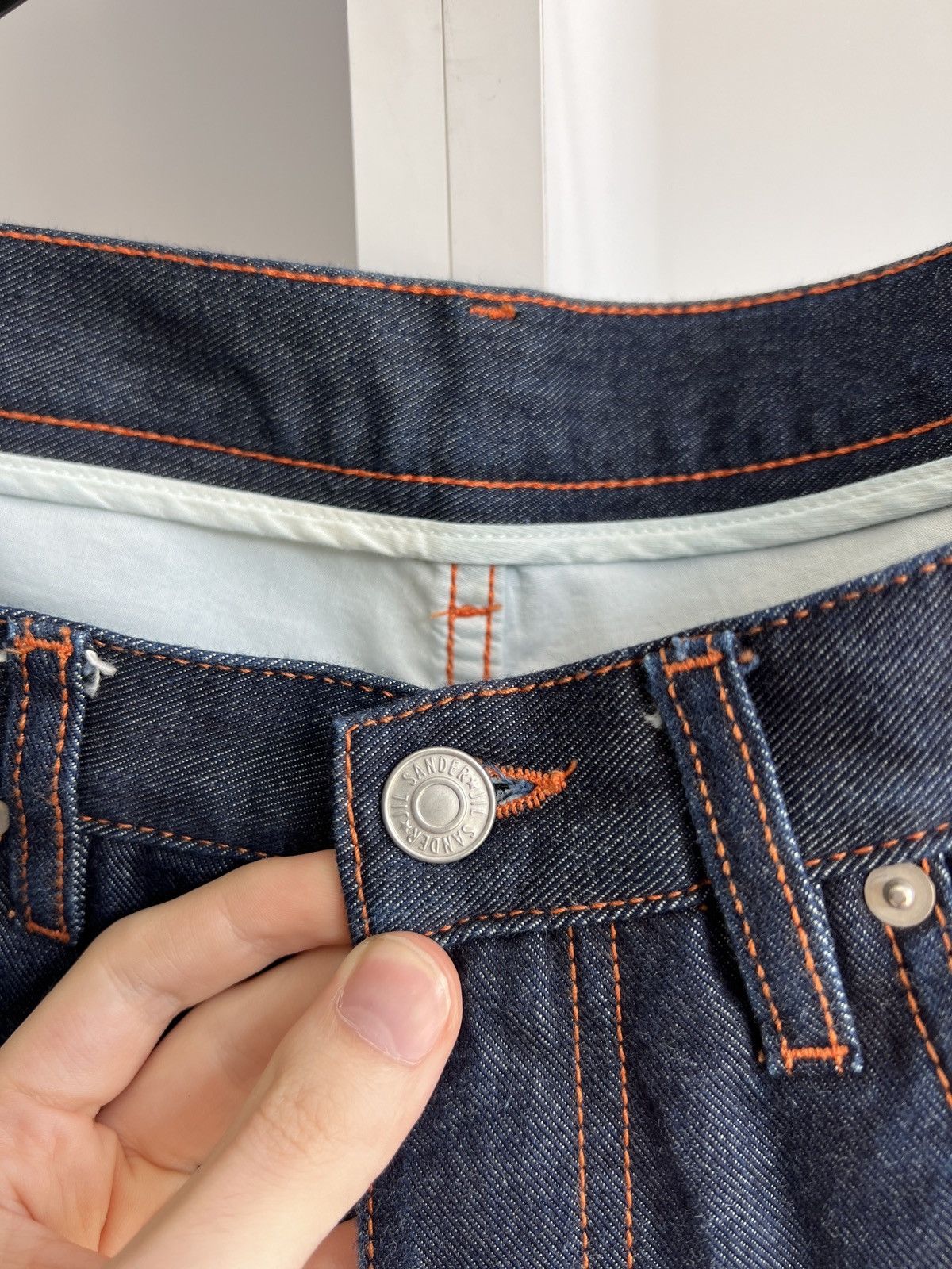 Jil Sander × Vintage Vintage Jil Sander Denim Luxury Jeans Size US 33 - 6 Thumbnail