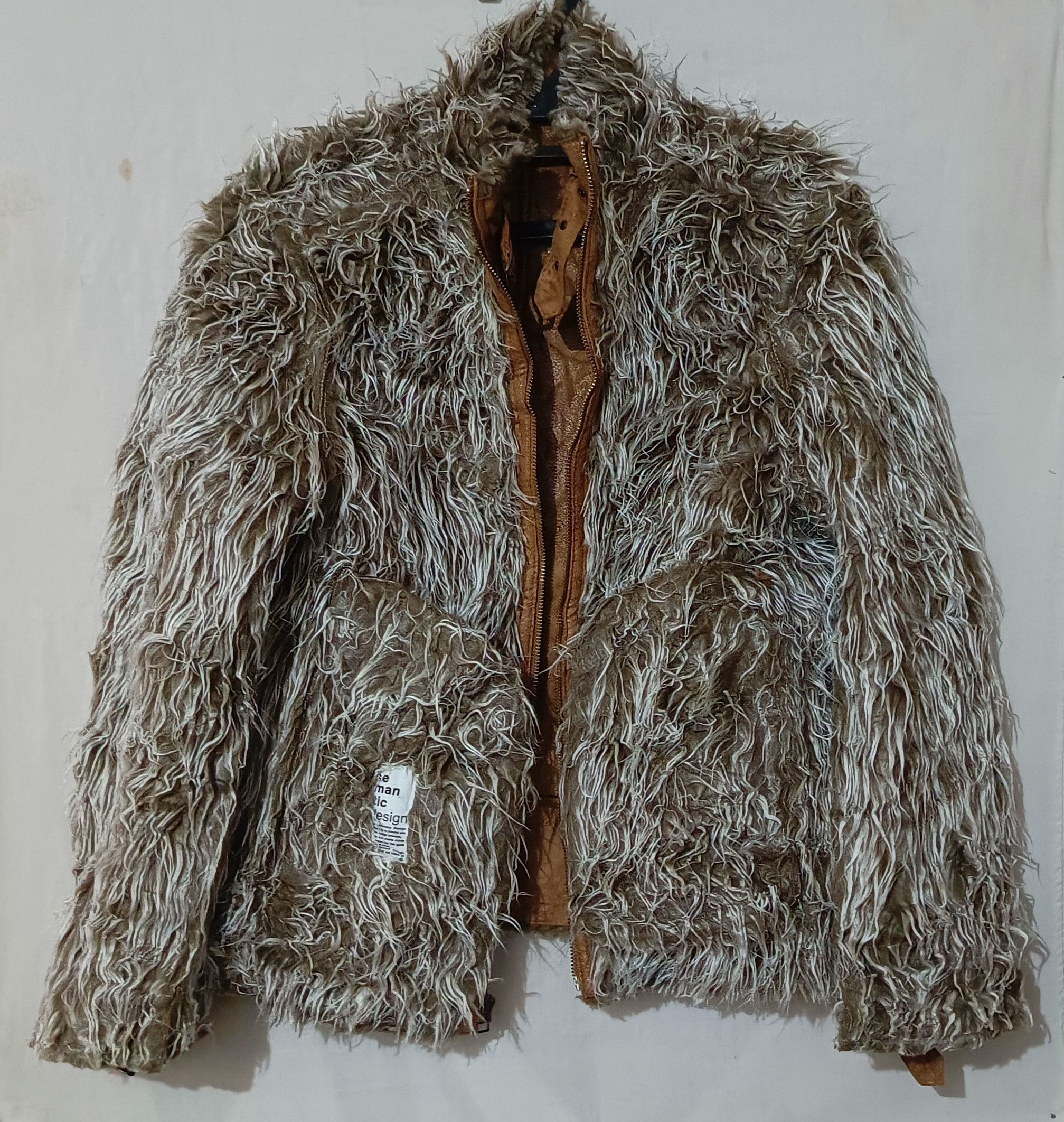 14th Addiction Japanese~ Crazy Fur Semantic Design Leather Suede Jacket Size US M / EU 48-50 / 2 - 1 Thumbnail