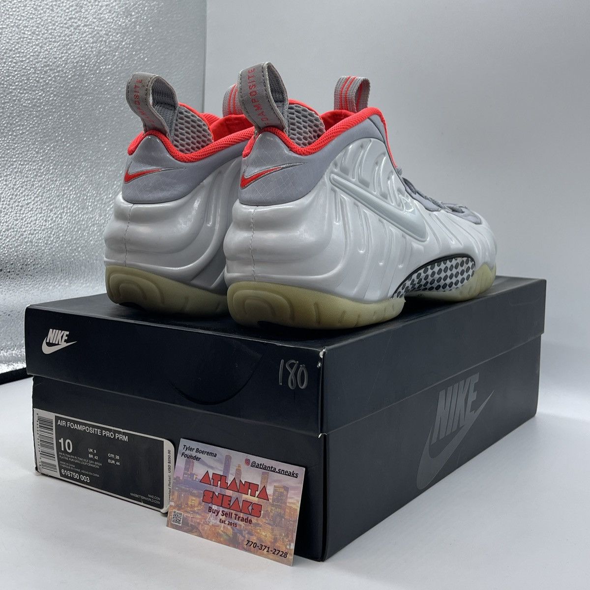 Nike Nike air foamposite pure platinum Size US 10 / EU 43 - 5 Thumbnail