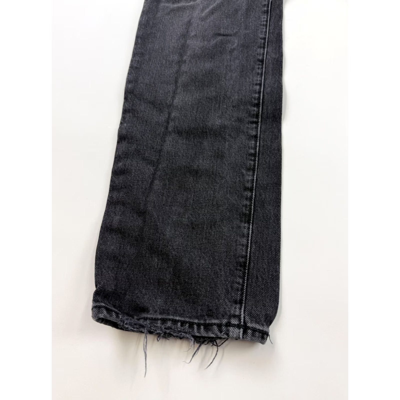 Abercrombie & Fitch Abercrombie & Fitch Jeans Mens 32x33 Gray Stretch Dark Wash 90's Straight Jeans Size US 32 / EU 48 - 3 Thumbnail