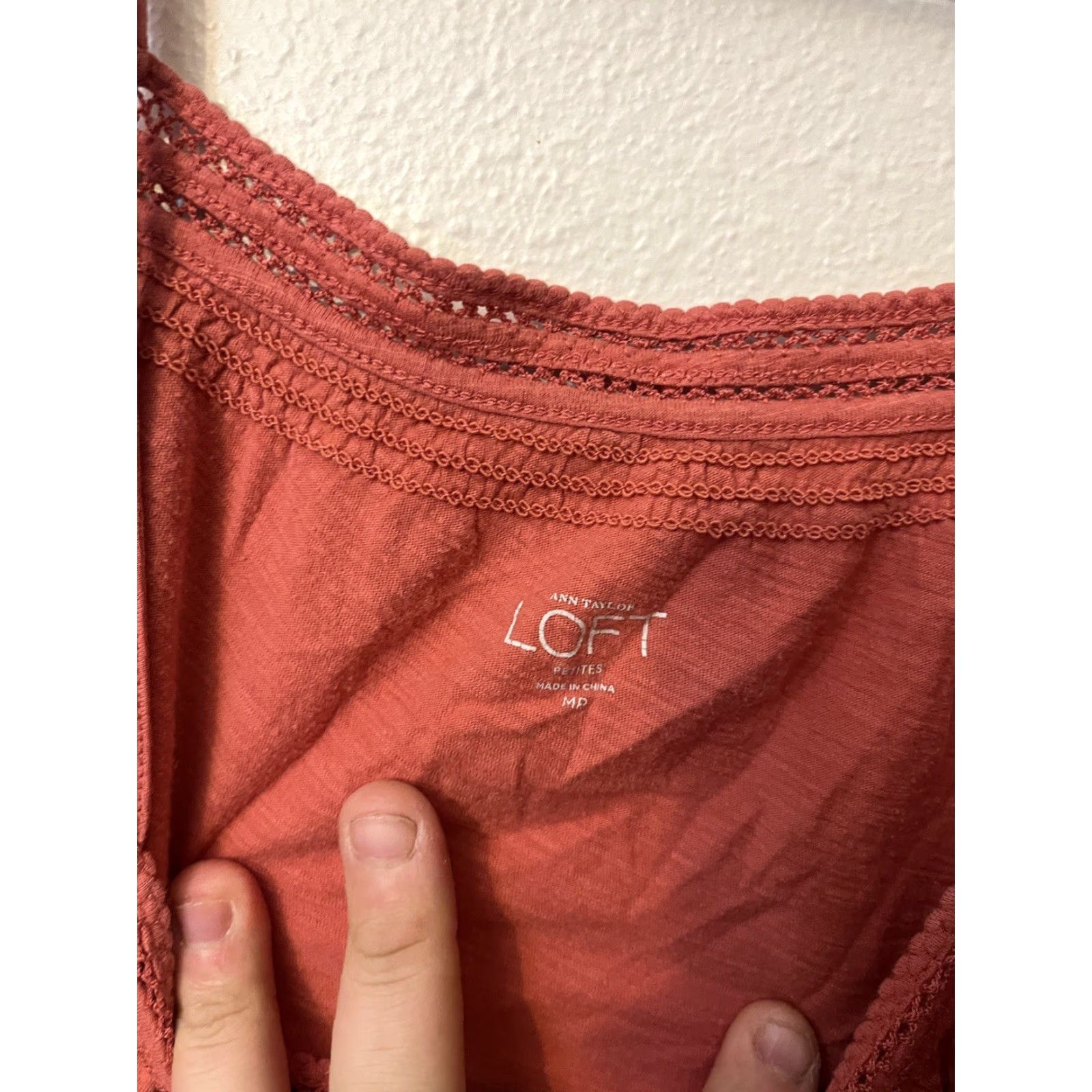 Vintage VINTAGE Blend Salmon Cotton Tank Top Women Petite Medium Sleeveless Shirt 90s Size M / US 6-8 / IT 42-44 - 3 Thumbnail