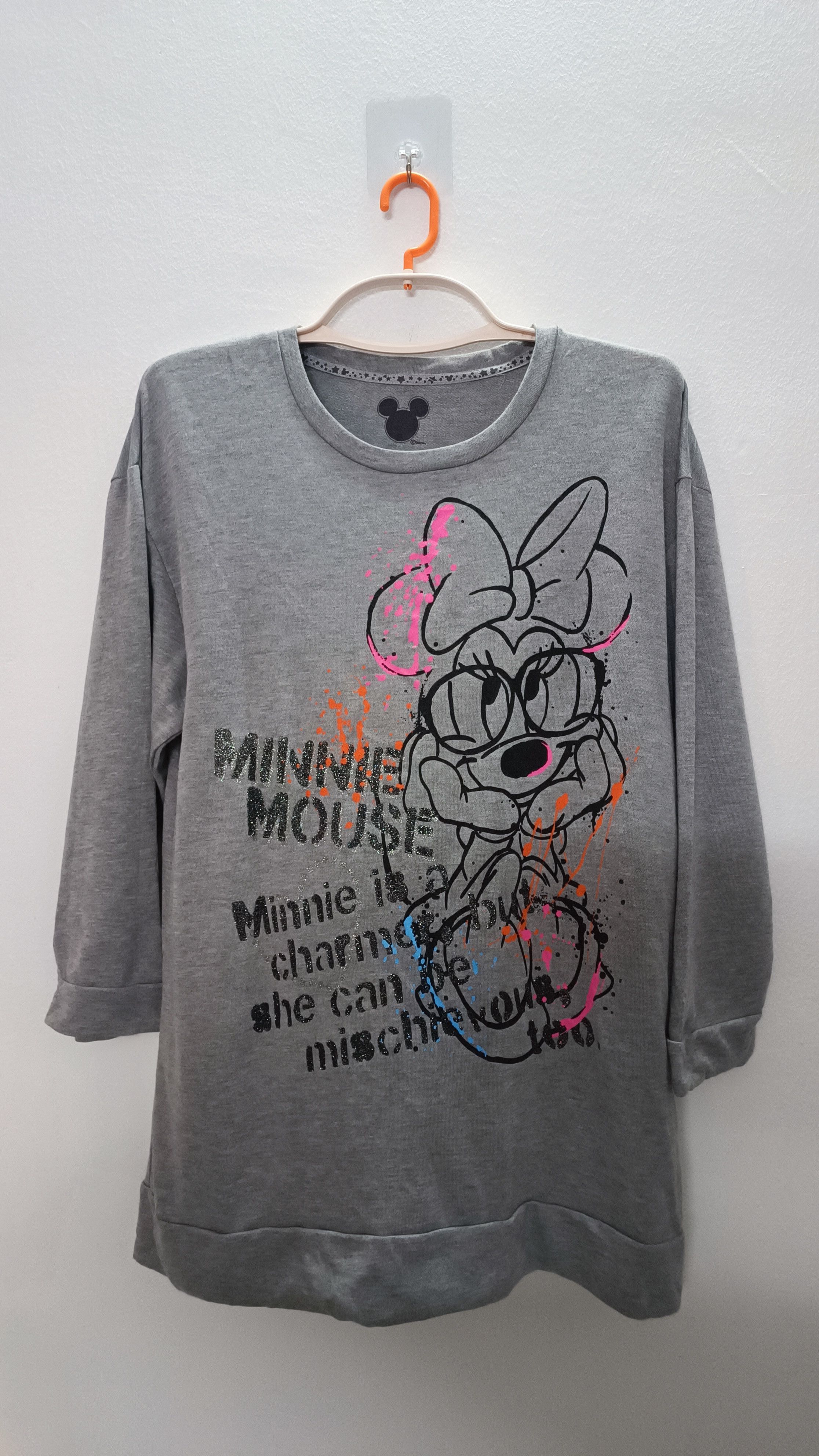 Designer × Disney Disney Minnie Mouse Long Sleeve Shirts Size L / US 10 / IT 46 - 1 Thumbnail