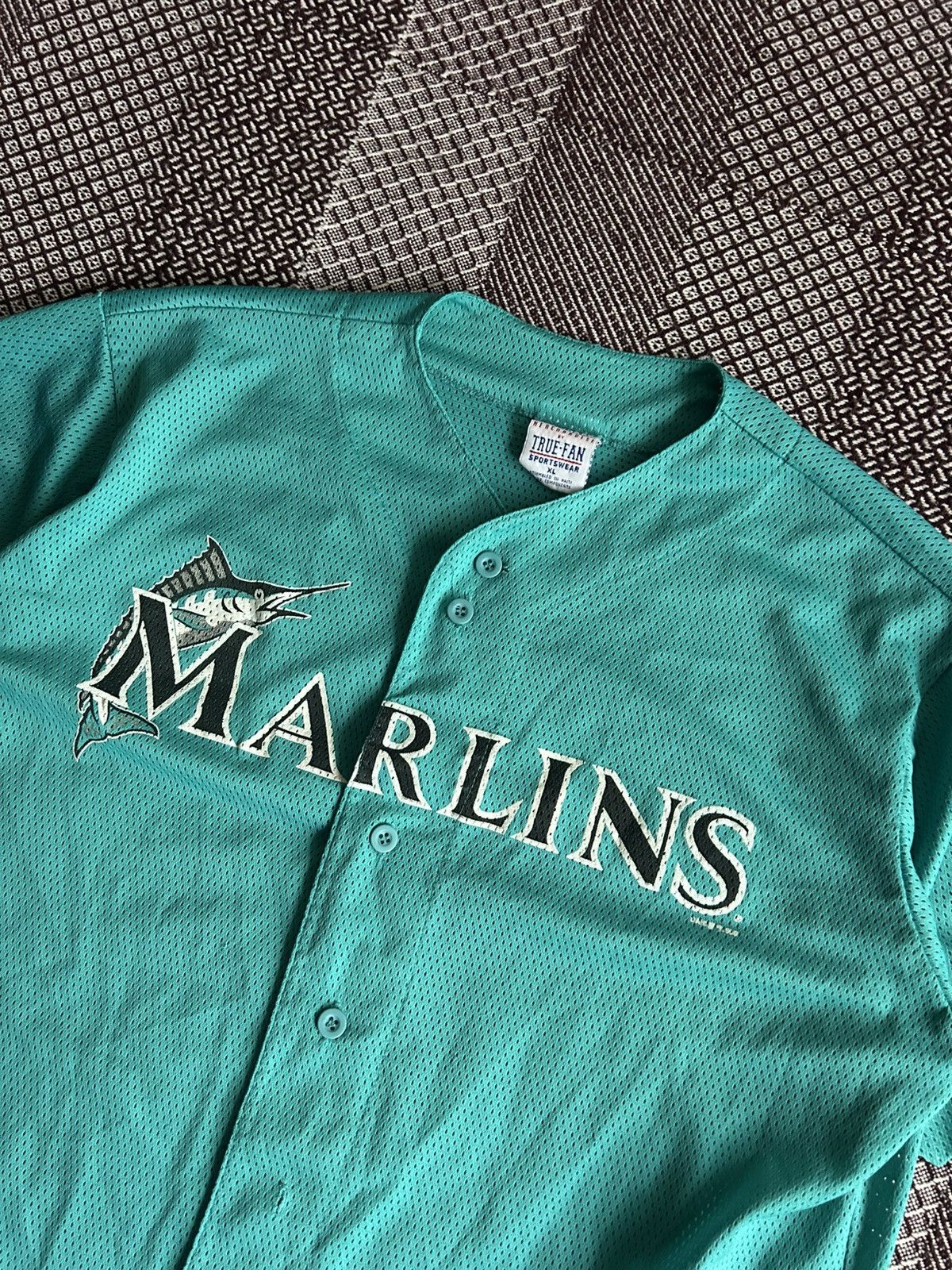 Majestic Vintage Florida Marlins Livan Hernandez Jersey #61 Size XL Size US XL / EU 56 / 4 - 4 Thumbnail