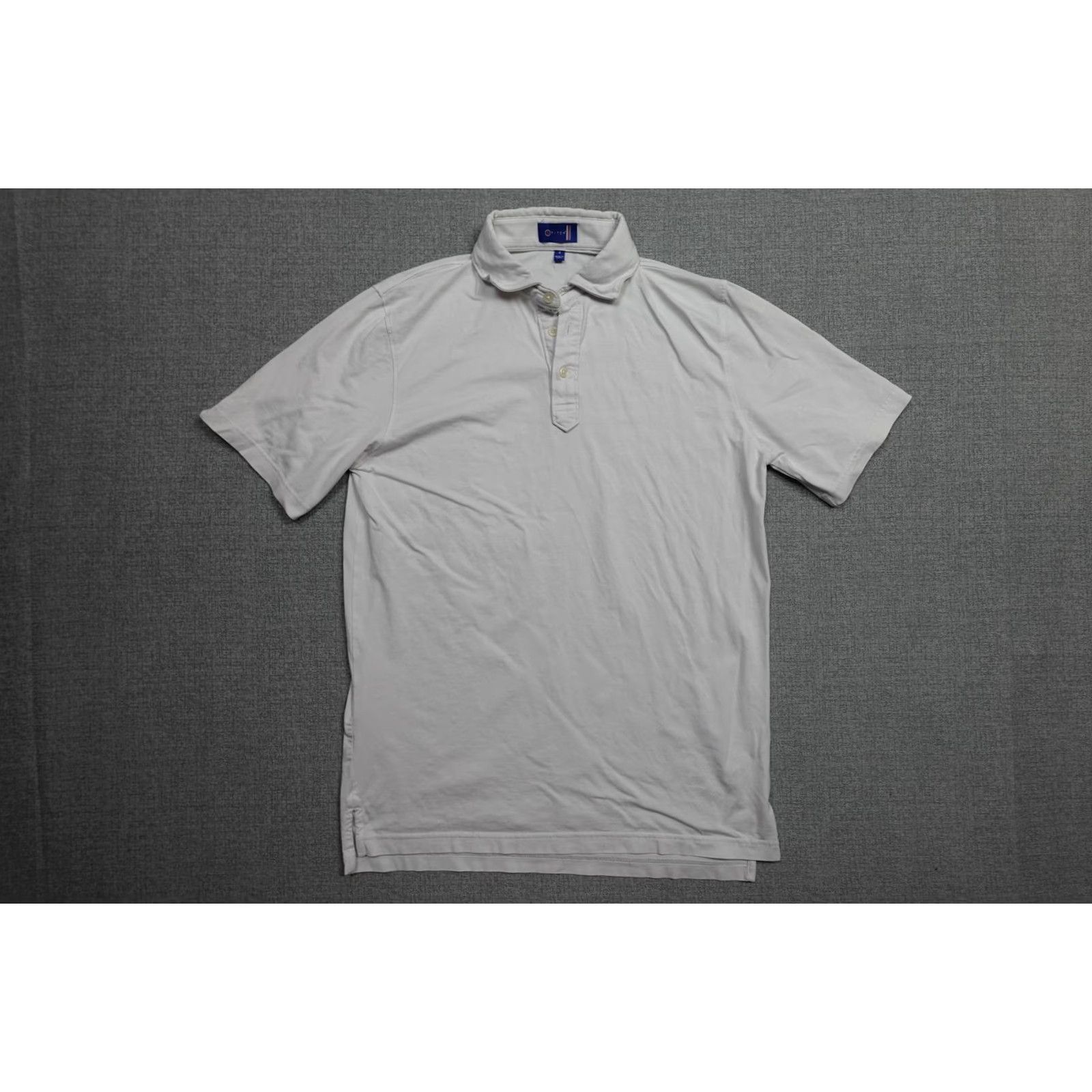 Vintage Stitch Polo Shirt Mens Small White Short Sleeve Giza Cotton Casual Classic Size US S / EU 44-46 / 1 - 3 Thumbnail