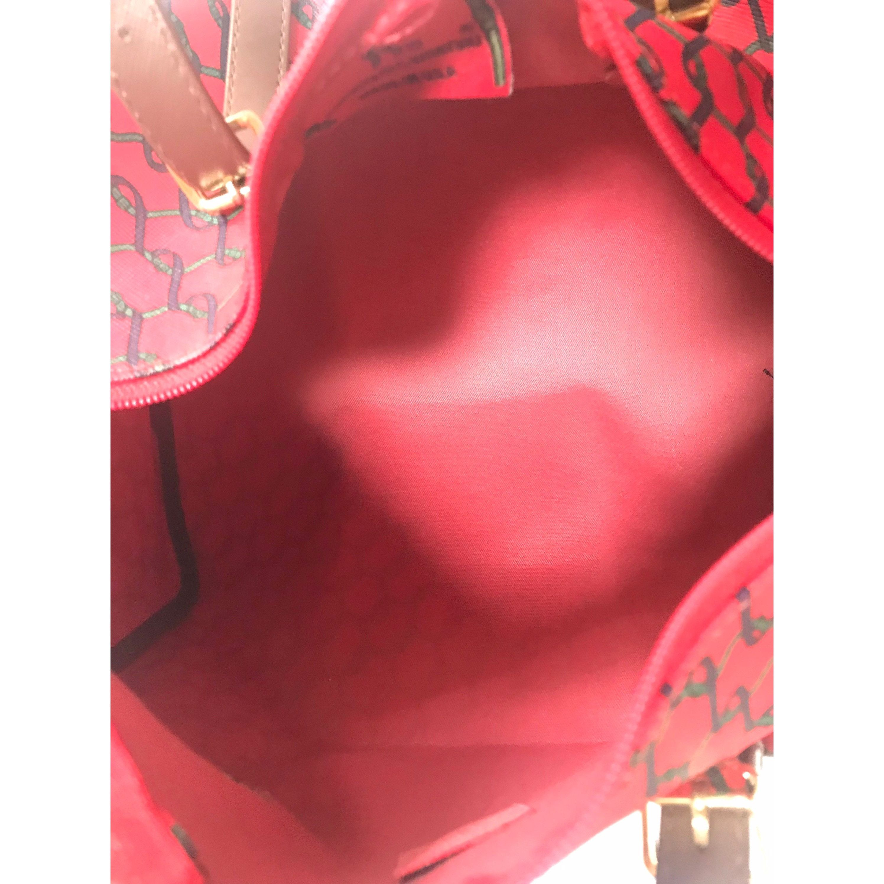 Roberta di Camerino Vintage Roberta di Camerino red, green and navy handbag Size ONE SIZE - 7 Thumbnail