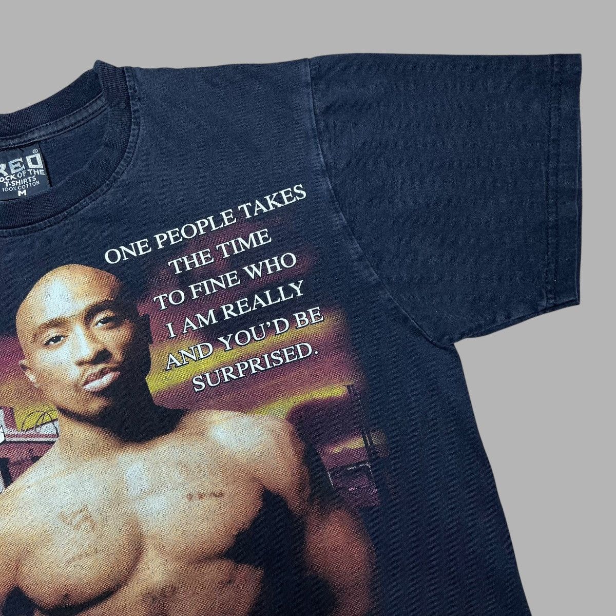 Rap Tees × Vintage Vtg 2000s Tupac Shakur 2Pac Rap Tee Double Sided Graphic Tee Size US M / EU 48-50 / 2 - 6 Thumbnail