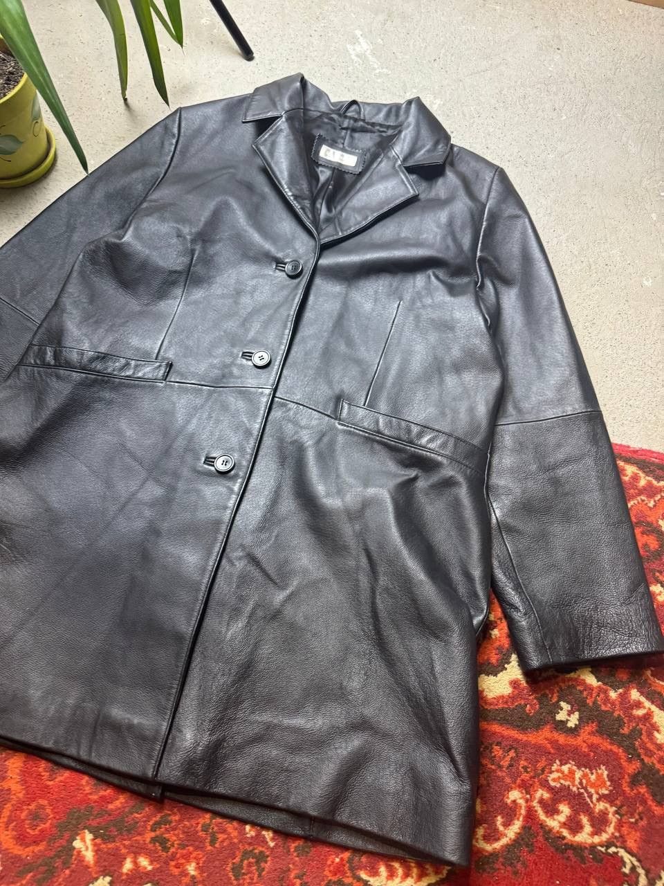 Vintage Vintage Y2K Leather Opium Jacket The Matrix Style Rare Size M / US 6-8 / IT 42-44 - 2 Thumbnail