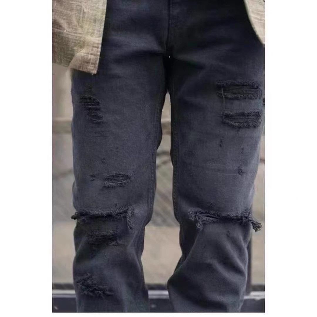 Visvim Visvim 21ss 01.2D17 Social Sculpture Blk Damaged-17 Size US 34 / EU 50 - 3 Thumbnail