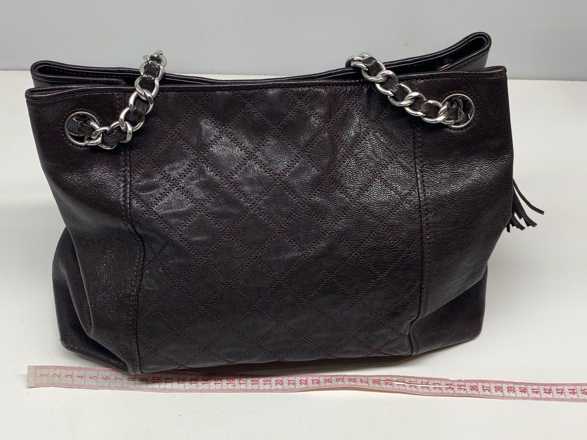 Tory Burch 🔥 TORY BURCH QUILTED CHAIN BAG LEATHER Y2K LUXURY VIBES Size ONE SIZE - 13 Thumbnail