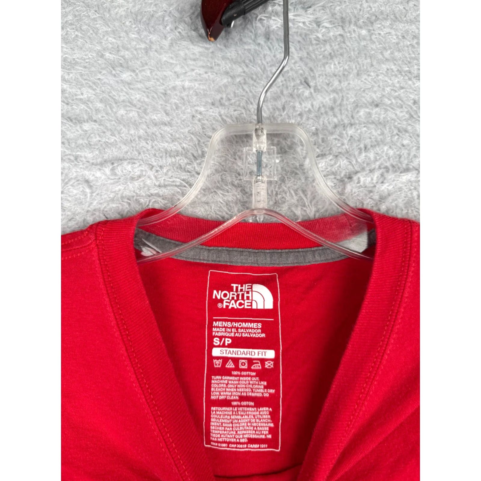 The North Face The North Face Shirt Men Small Red Short Sleeve Crew Neck Cotton Outdoor Logo Size US S / EU 44-46 / 1 - 7 Thumbnail
