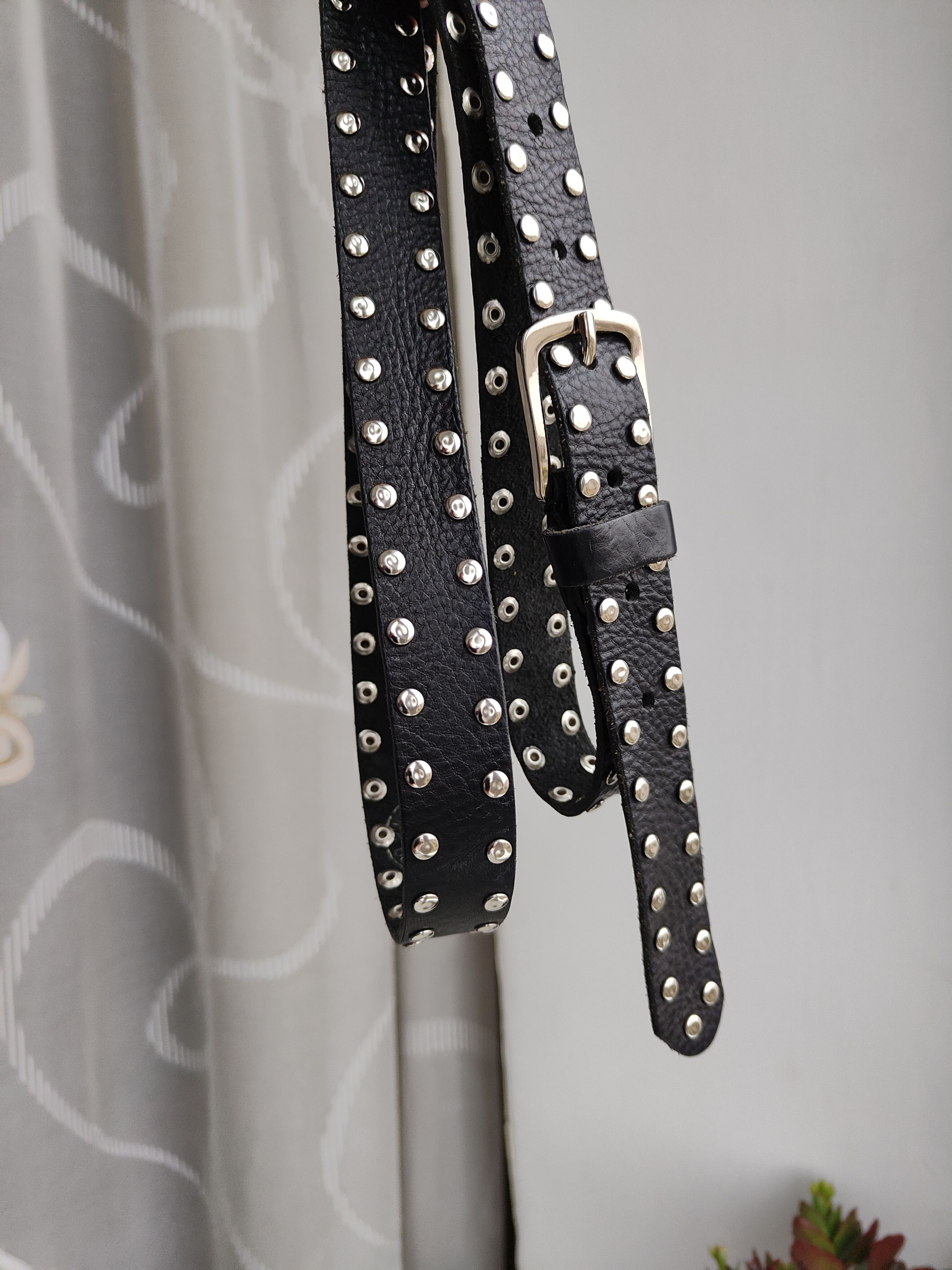 Leather Leather Belt Italy Leather Women's Belt Size ONE SIZE - 1 Thumbnail
