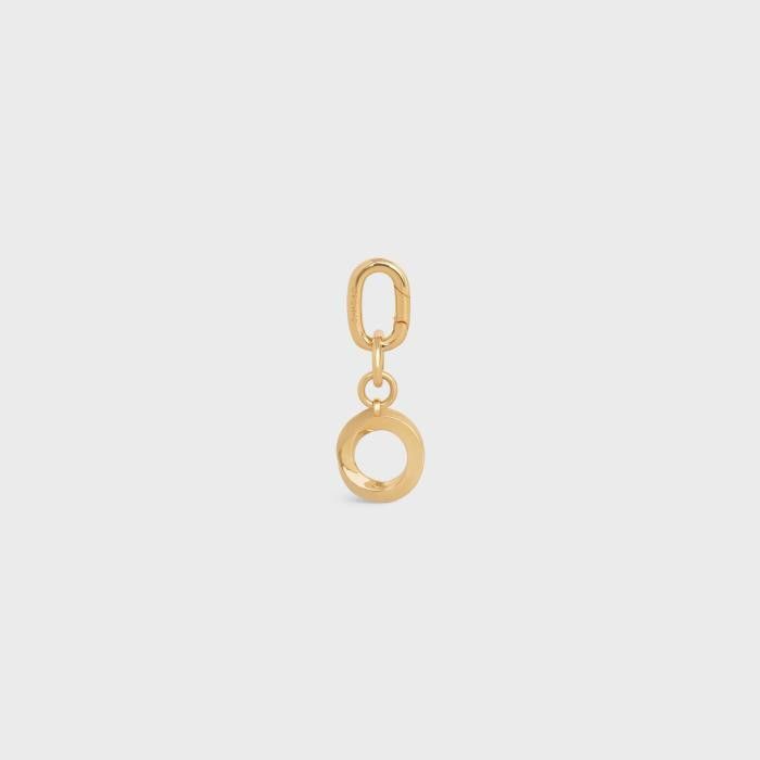 Celine o1w1db10526 49H026 Size : OS / Charm in Gold Size ONE SIZE - 1 Thumbnail