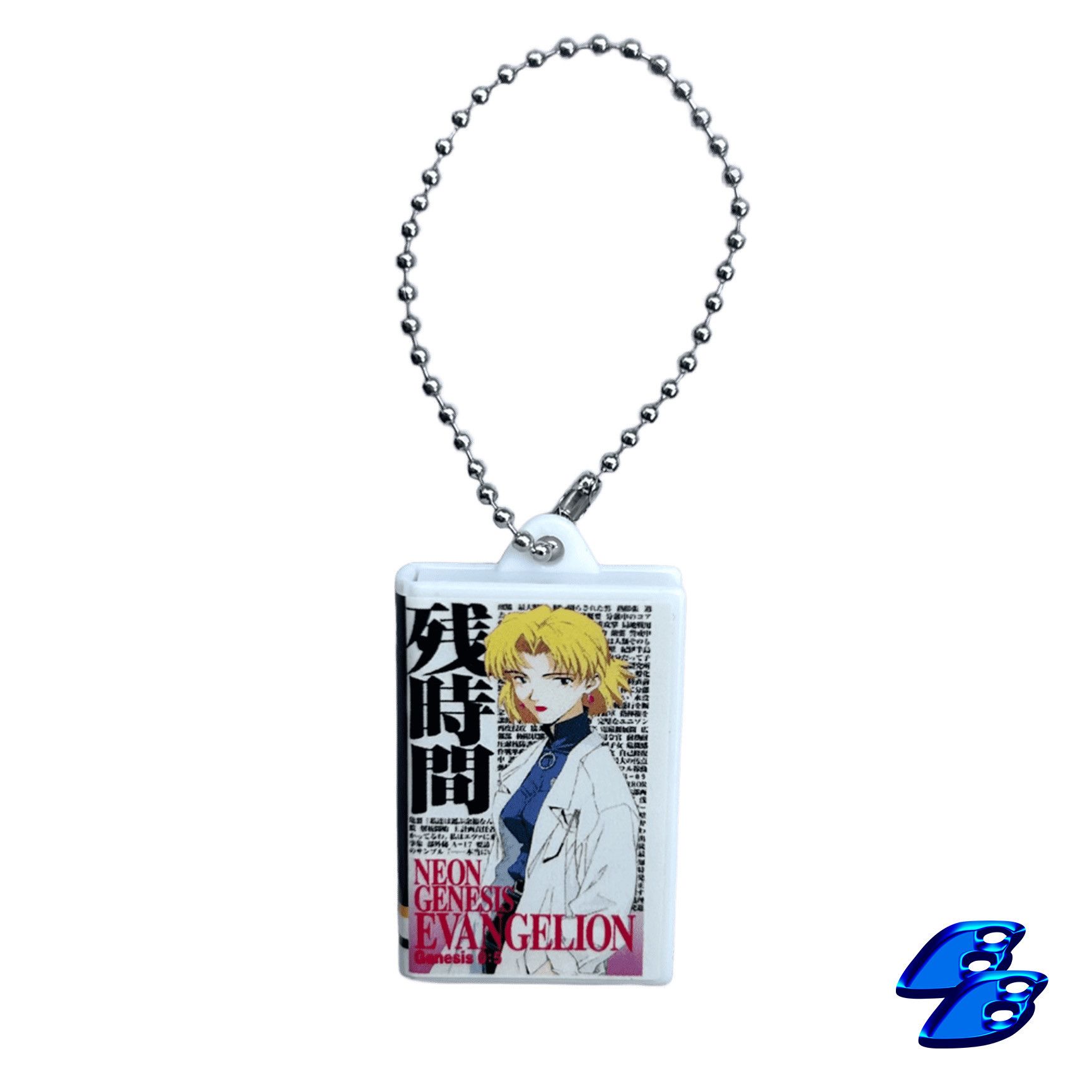 Anime Evangelion VHS Keychain Ritsuko Akagi Brand New Size ONE SIZE - 1 Thumbnail