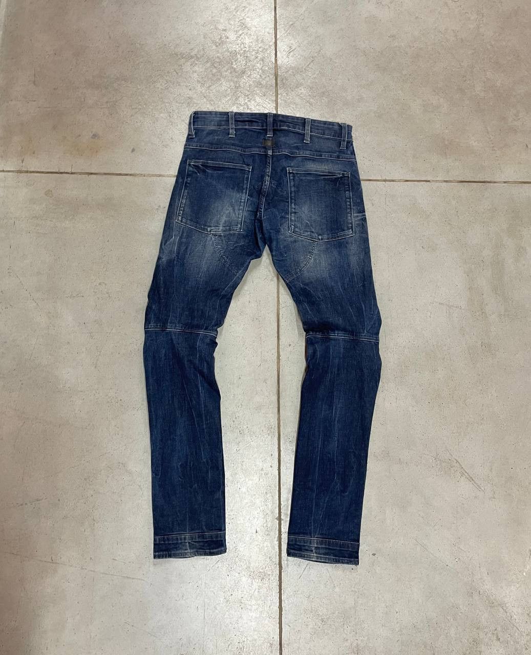 G-Star G Star Raw 3D Super Slim Jeans Biker Knee Size US 32 / EU 48 - 2 Thumbnail