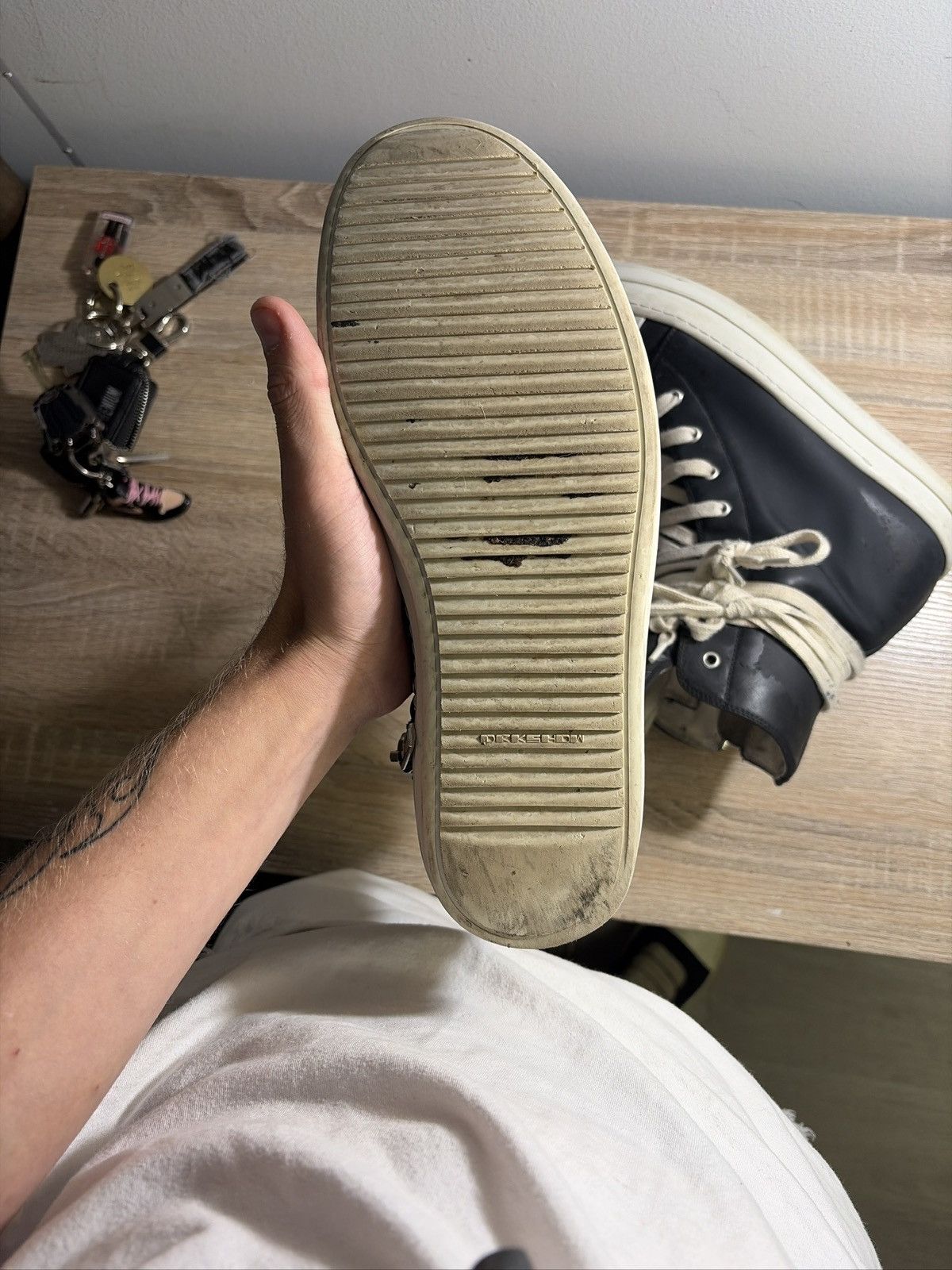 Rick Owens DRKSHDW RAMONES Size US 9.5 / EU 42-43 - 8 Thumbnail