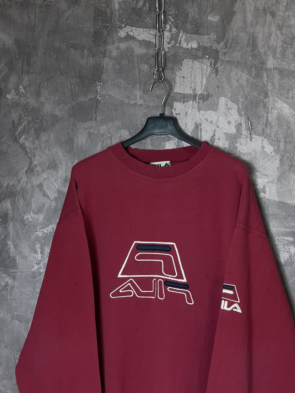 Fila × Vintage 🧨 90’S FILA VINTAGE BIG LOGO BOXY OVERSIZED RETRO SWEATSHIRT Size US L / EU 52-54 / 3 - 2 Thumbnail