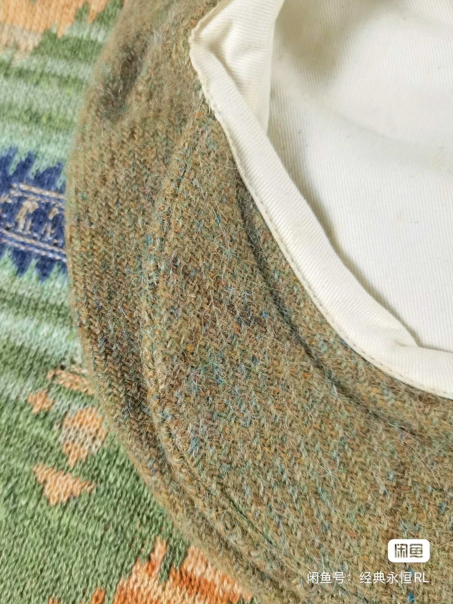 Polo Ralph Lauren Ralph Lauren Wool Duck Hat Newsboy Hat Octagon Cat Size ONE SIZE - 3 Thumbnail