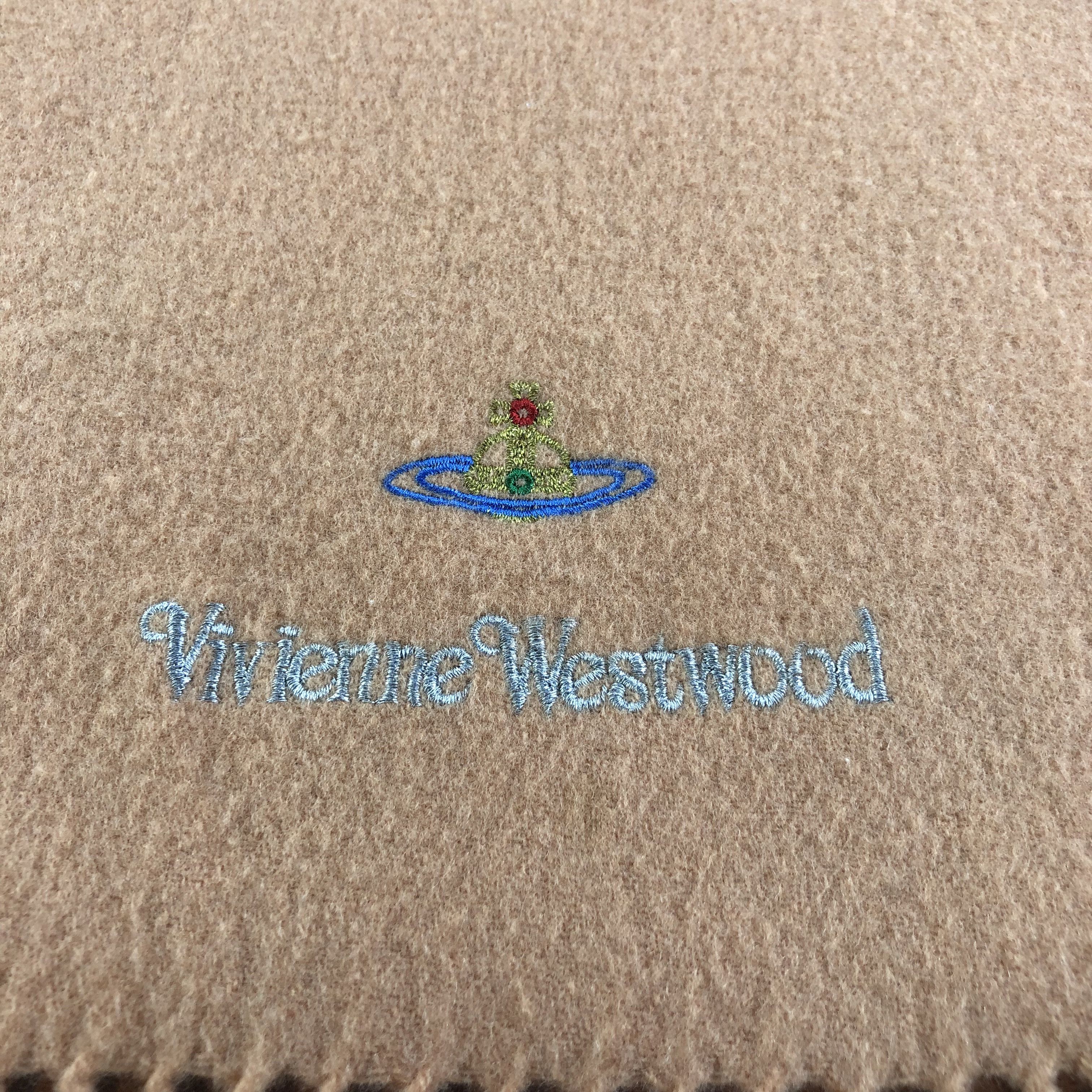 Vivienne Westwood Vivienne Westwood Wool Scarf Muffler V1653 Size ONE SIZE - 3 Thumbnail