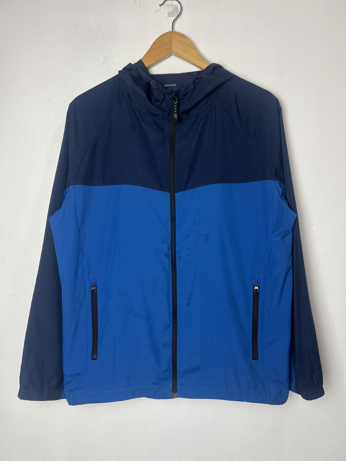Japanese Brand Sporsium Pocketable Windbreaker Jacket Size US L / EU 52-54 / 3 - 1 Thumbnail