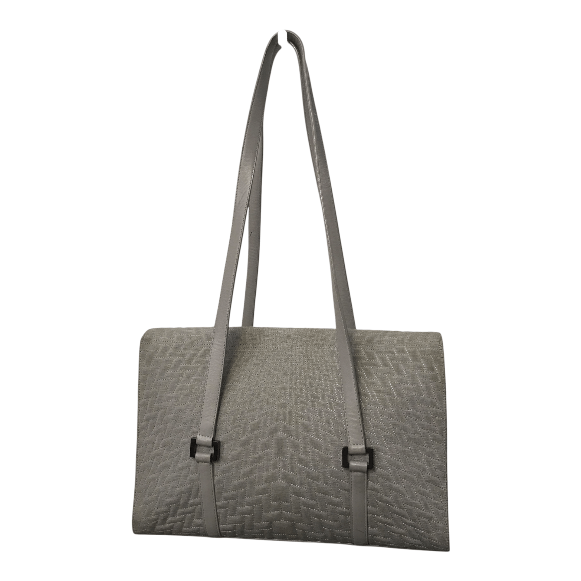 Armani × Emporio Armani × Giorgio Armani Giorgio Armani Gray Half Leather Shoulder Bag Size ONE SIZE - 5 Thumbnail