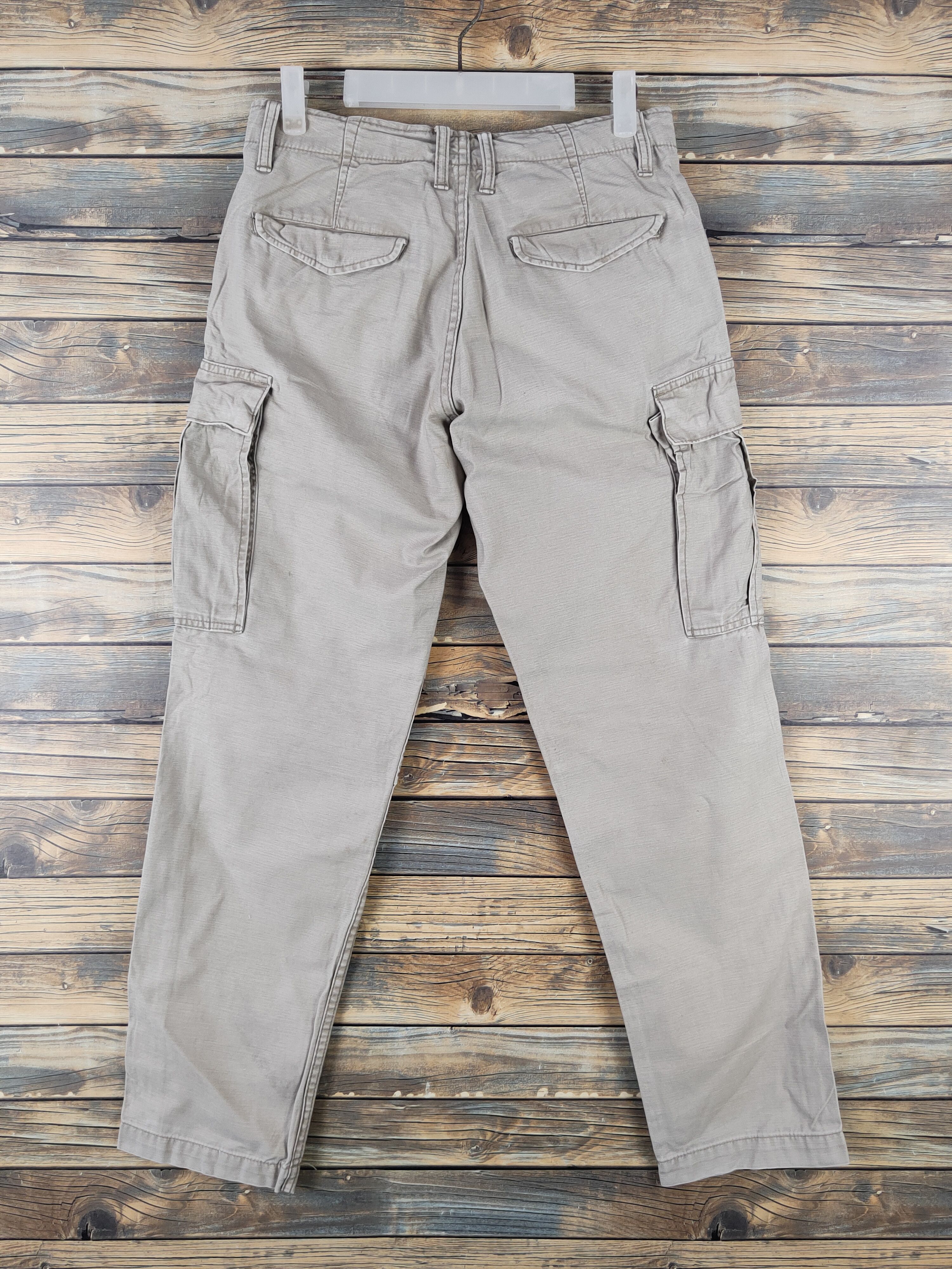 Japanese Brand DL Back Number Gray Multipocket Tactical Cargo Pants #1958 Size US 29 - 7 Thumbnail