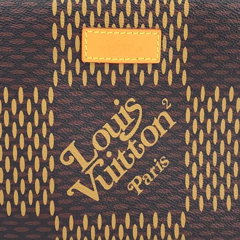Louis Vuitton Louis Vuitton Nigo Brown Logo Backpack -2505 Size ONE SIZE - 7 Thumbnail