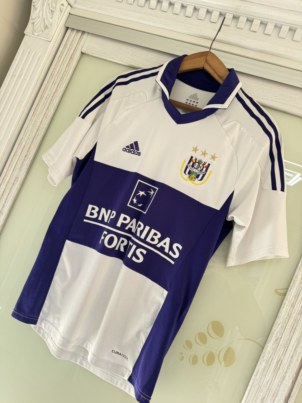 Adidas Anderlecht 2011-2012 Home Player Issue #14 Soccer Jersey Kit Size US M / EU 48-50 / 2 - 3 Thumbnail