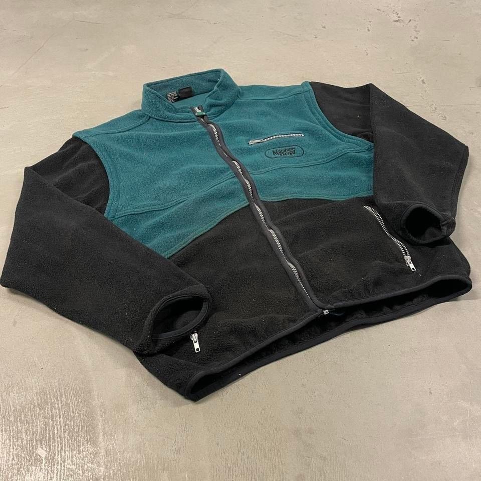 Vintage y2k mt. Dew fleece modular zip up jacket Size US XL / EU 56 / 4 - 1 Thumbnail