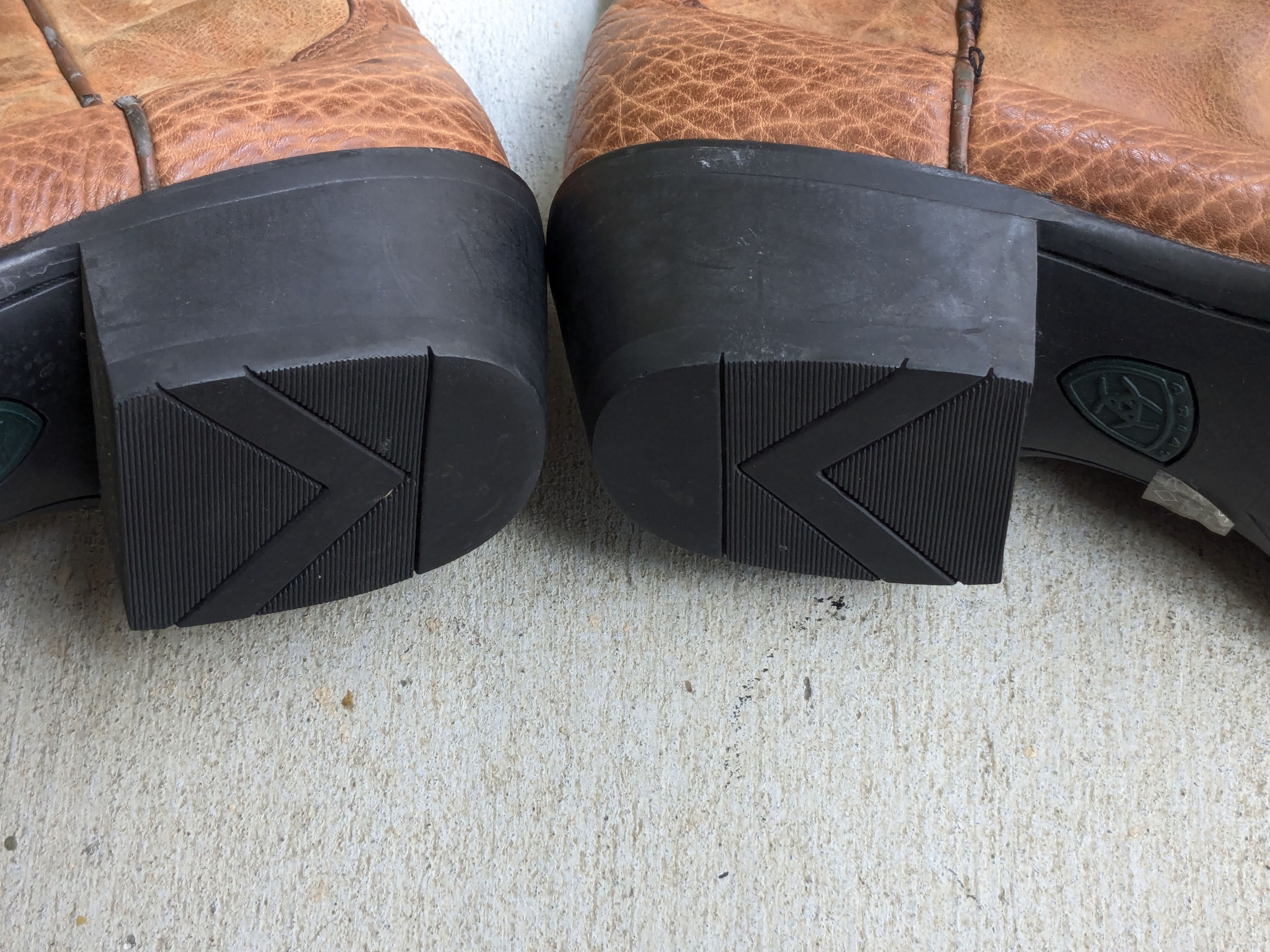 Ariat Ariat Cowboy Boots Brown 12 D Leather Tan Size US 12 / EU 45 - 15 Thumbnail