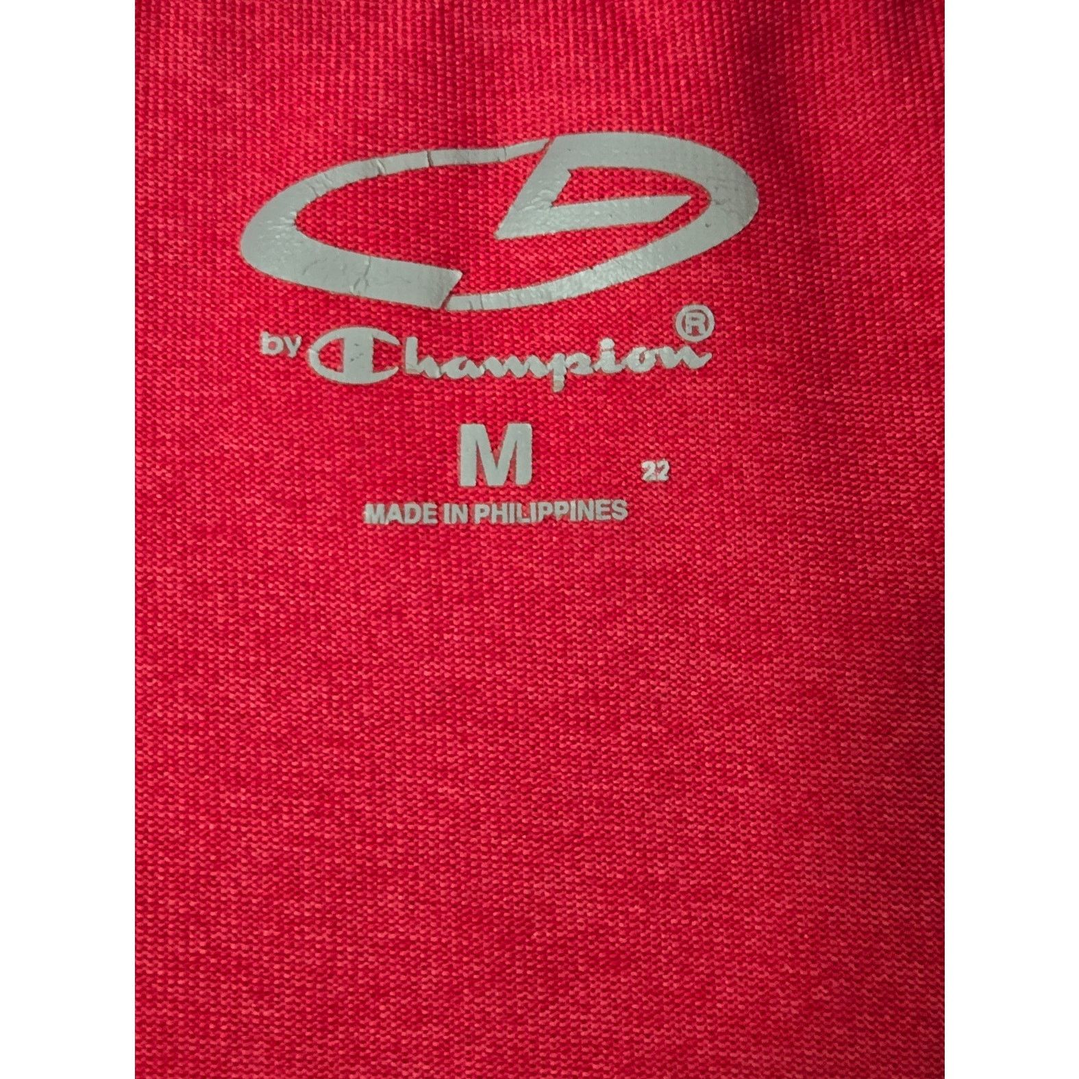 Champion Champion Red Short Sleeves Duo Dry Men's Shirt Medium Size US M / EU 48-50 / 2 - 4 Thumbnail