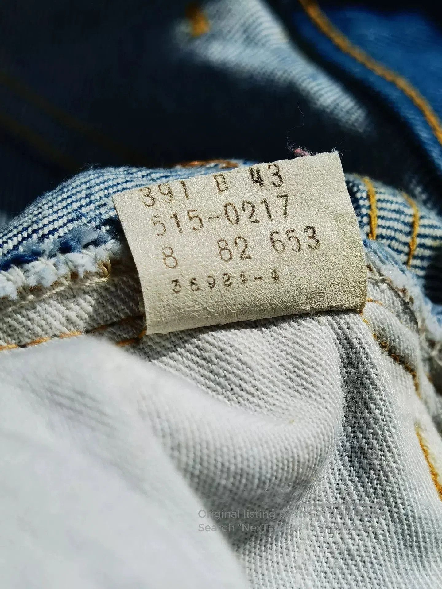 Levi's Vintage Levi's 515 Bootcut Western Blue. Size 33" - 5 Thumbnail