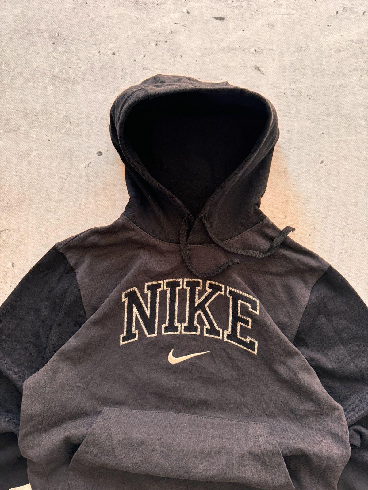 Nike × Vintage NIKE VINTAGE CENTER LOGO OVERSIZE BOXY HOODIE Size US S / EU 44-46 / 1 - 3 Thumbnail