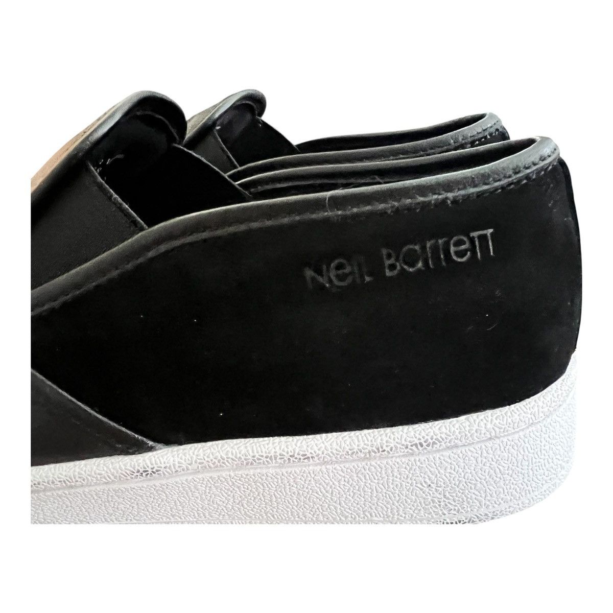 Neil Barrett Neil Barrett Lightning Bolt Leather Sneakers EU 38 Size US 8 / IT 38 - 3 Thumbnail