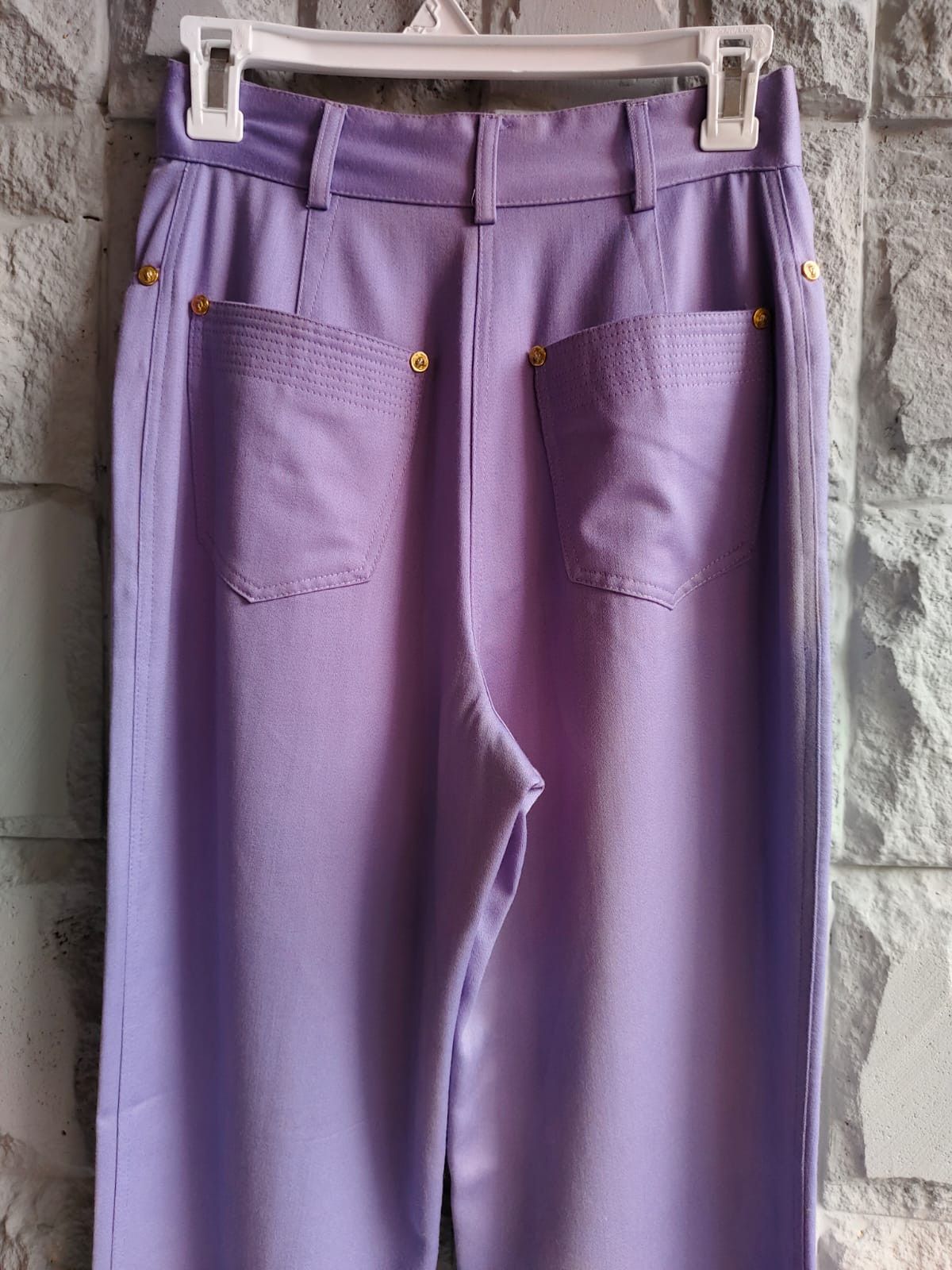 Designer × Versus × Versus Versace 💥Vintage Versus Gianni Versace Baggy Pants Size 28" / US 6 / IT 42 - 4 Thumbnail