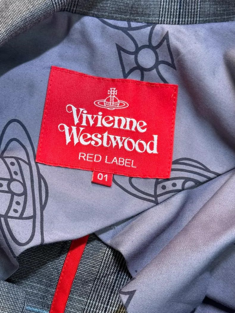 Vivienne Westwood Vivienne Westwood size1 Gray plaid waistcoat Size M / US 6-8 / IT 42-44 - 2 Thumbnail
