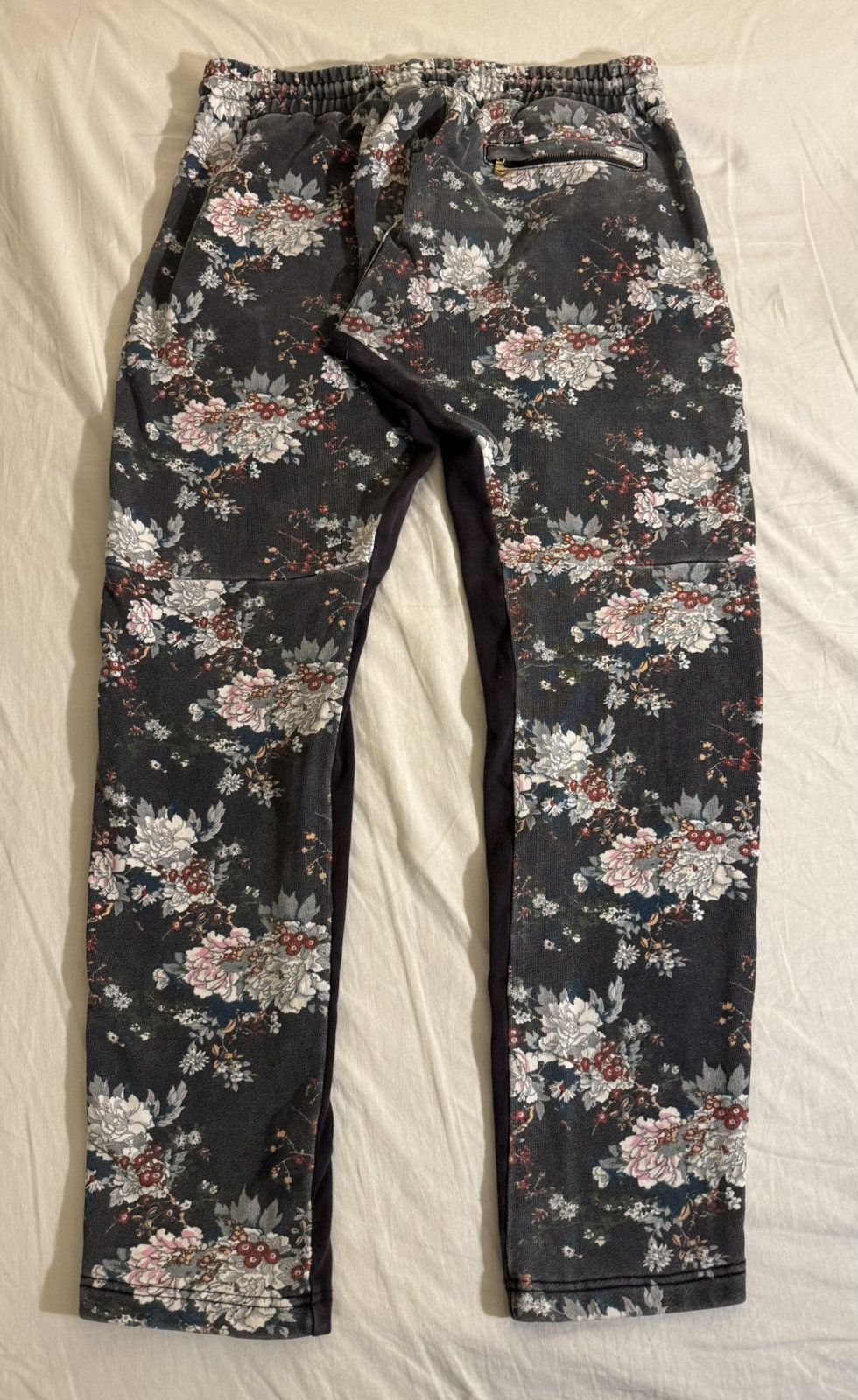 Kith Kith Floral Bleecker Sweatpants Navy M Size US 32 / EU 48 - 2 Thumbnail