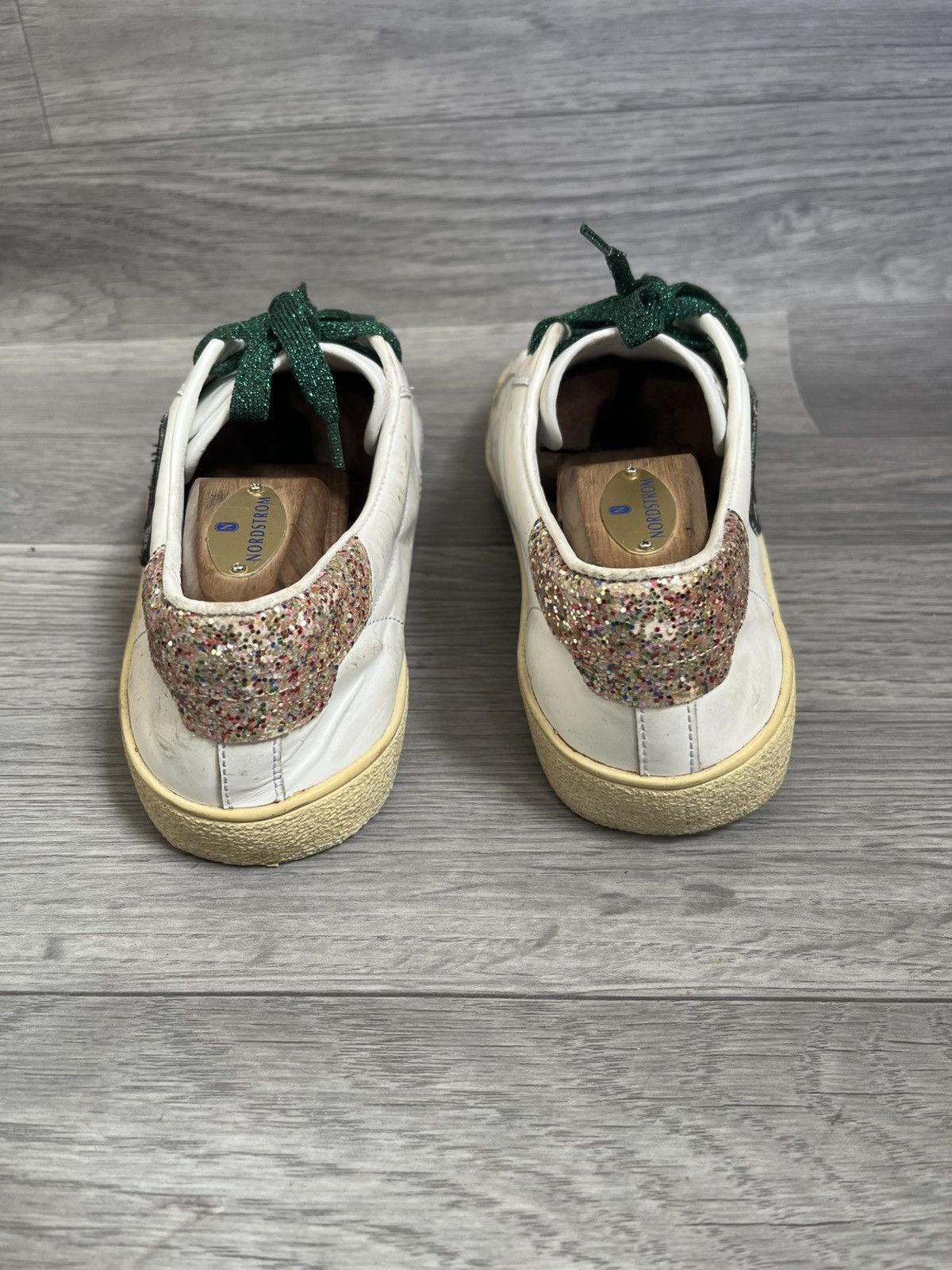 Saint Laurent Paris Saint Laurent court clasic Sl/06 white low glitter sneakers Size US 9 / EU 42 - 6 Thumbnail