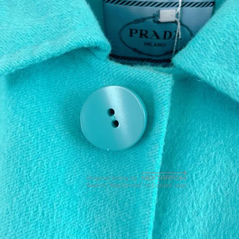 Prada Prada Lake blue coat Size XS / US 0-2 / IT 36-38 - 5 Thumbnail
