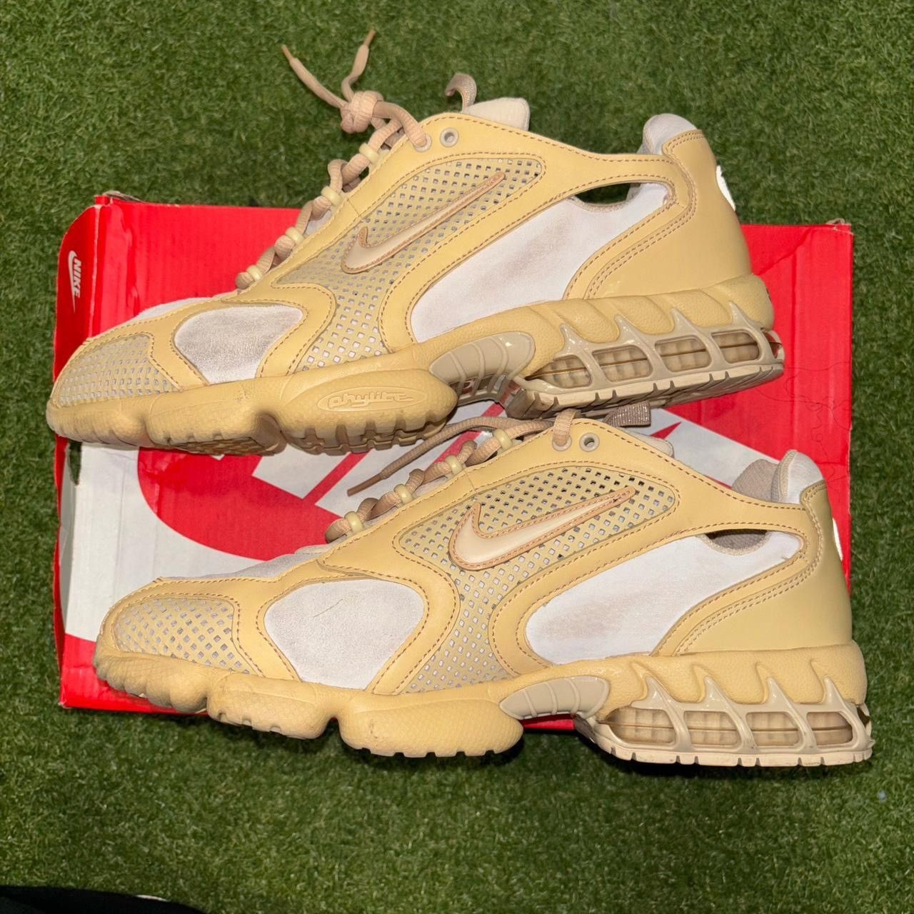 Nike Nike Air Zoom Spiridon “Cage 2 Sesame” Size US 11 / EU 44 - 4 Thumbnail
