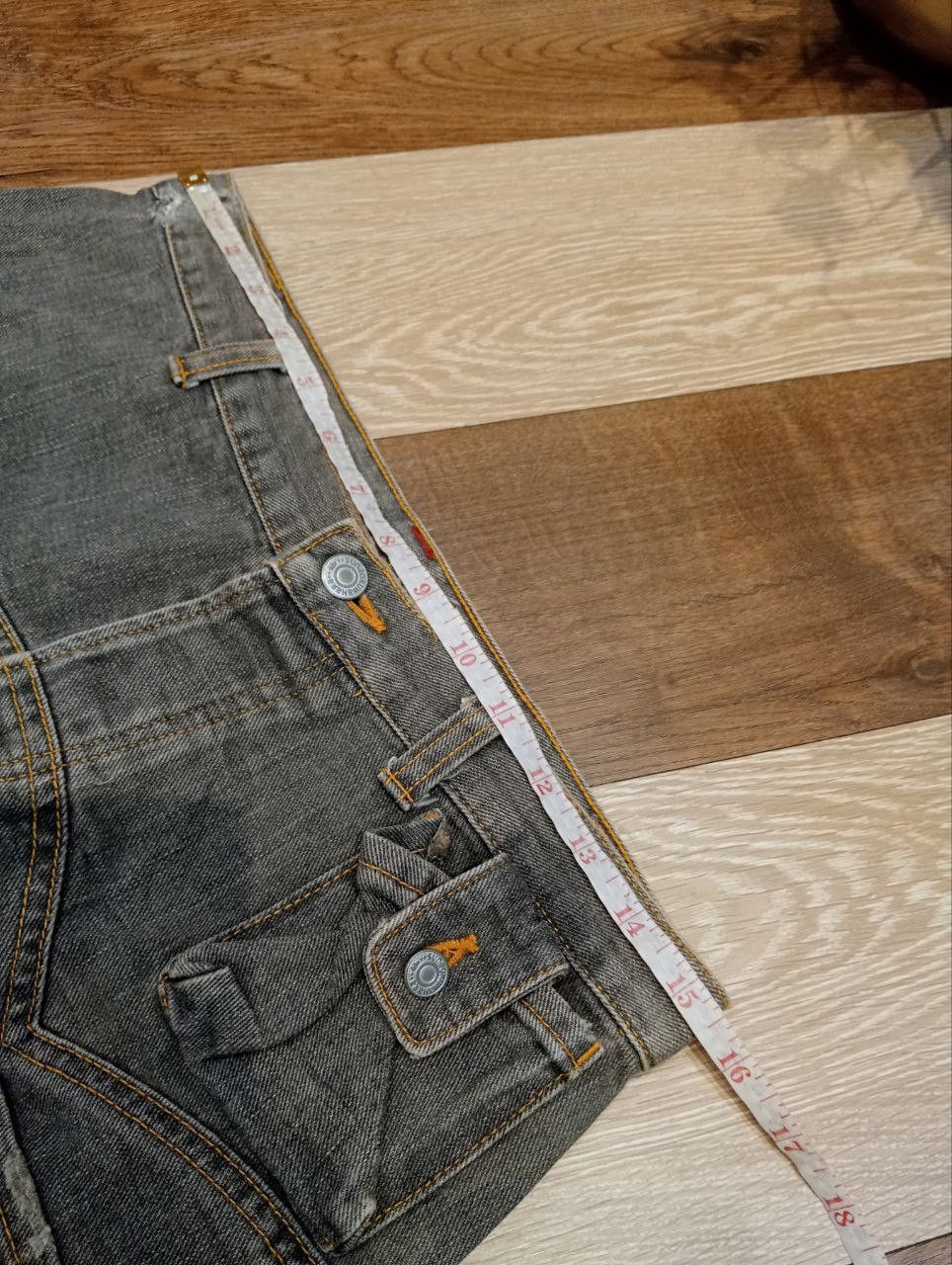 Issey Miyake SUNAOKUWAHARA by ISSEY MIYAKE MULTIPOCKET DENIM PANTS Size US 31 - 14 Thumbnail