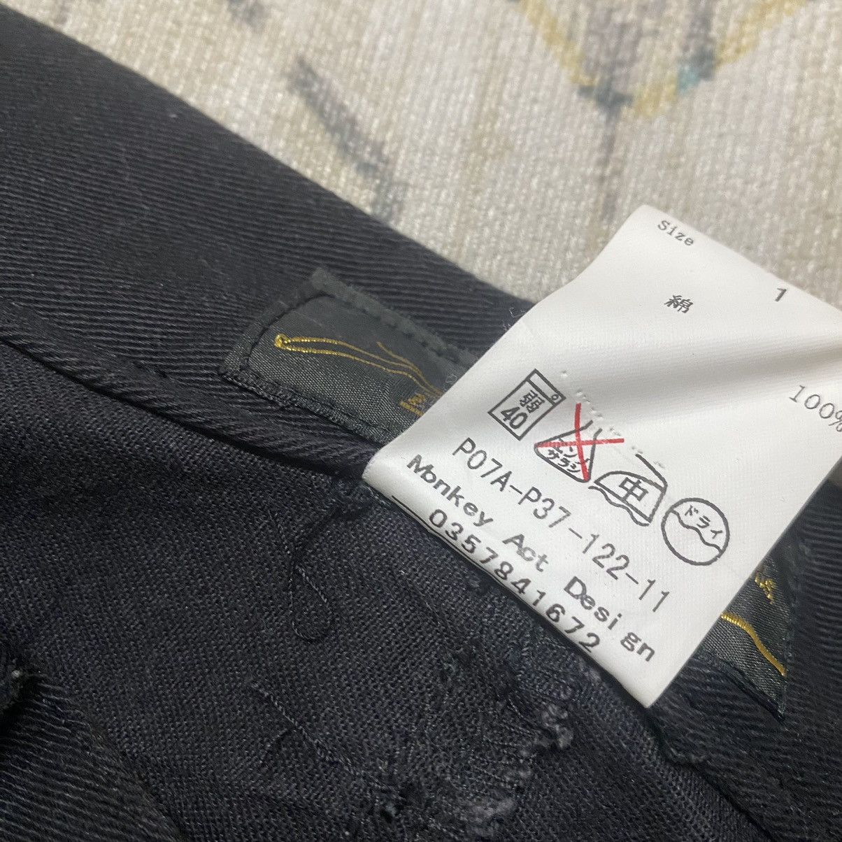 Japanese Brand Pillars Monkey Act Flare Pants Spike belted Size US 28 / EU 44 - 19 Thumbnail