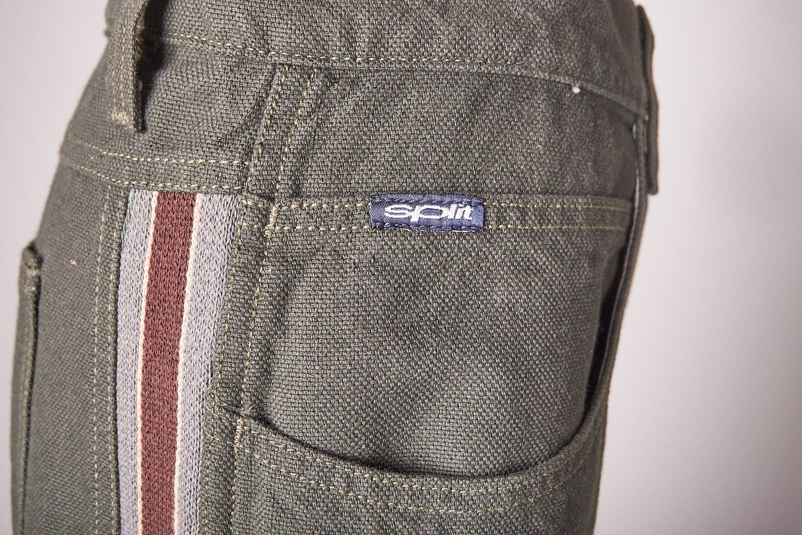 Split 1990s Deadstock Green Baggy Split Skateboarding Pants Size US 38 / EU 54 - 5 Thumbnail