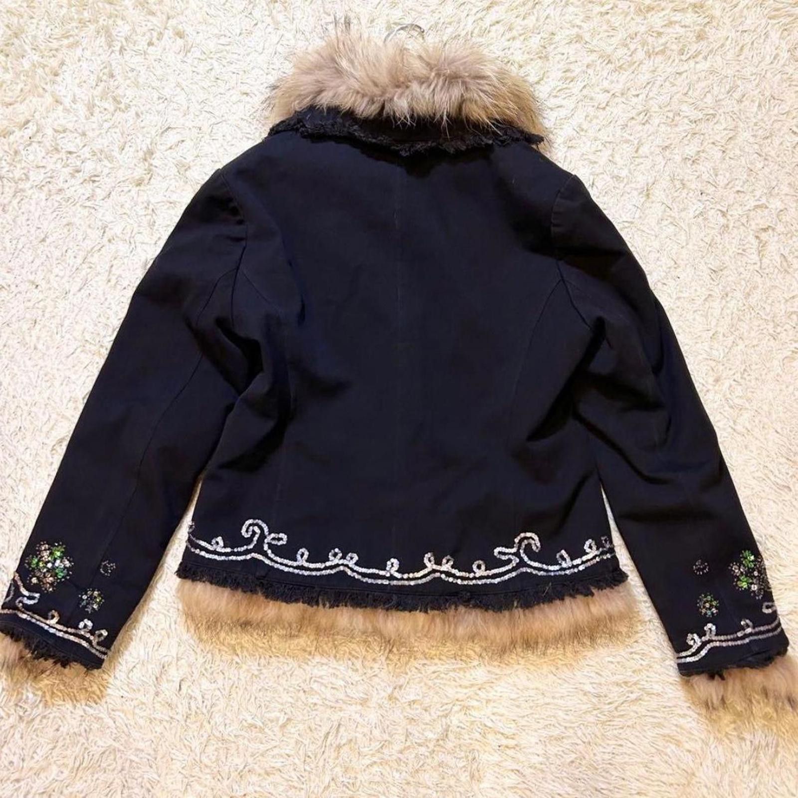 Other Rabbit fur whimsy boho short penny lane coat jacket Size XS / US 0-2 / IT 36-38 - 2 Thumbnail