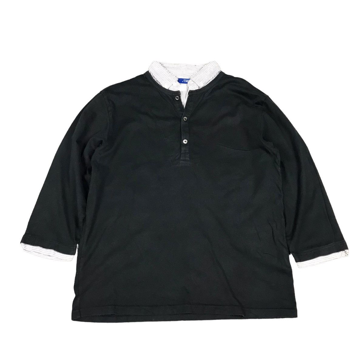 14th Addiction × Beams Plus BEAMS DOUBLE LAYER BLACK PUNK GOTHIC STYLE TSHIRT Size US M / EU 48-50 / 2 - 1 Thumbnail