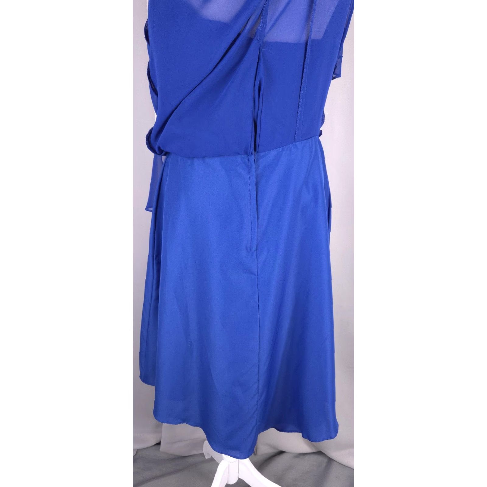 Brand: Alfred Angelo Dress Womens 12 Strapless Layered Cocktail Party Bridesmaid  Gown