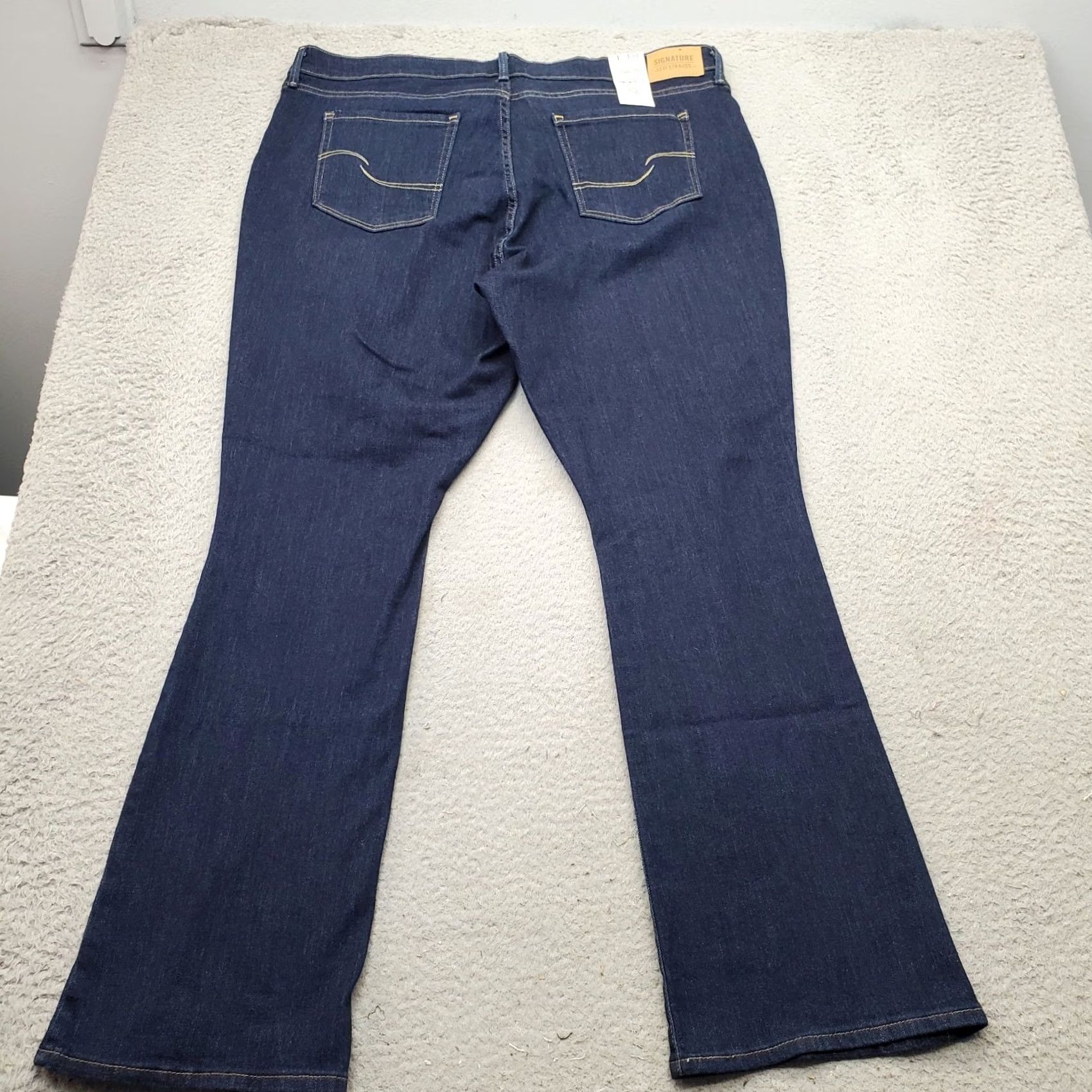 Levi's Levi's Bootcut Jeans Women's 35x32 Blue Denim Mid Rise 5-Pocket Design NWT Womens Size 35 Jeans男 Size 24" / US 00 / IT 34 - 2 Thumbnail
