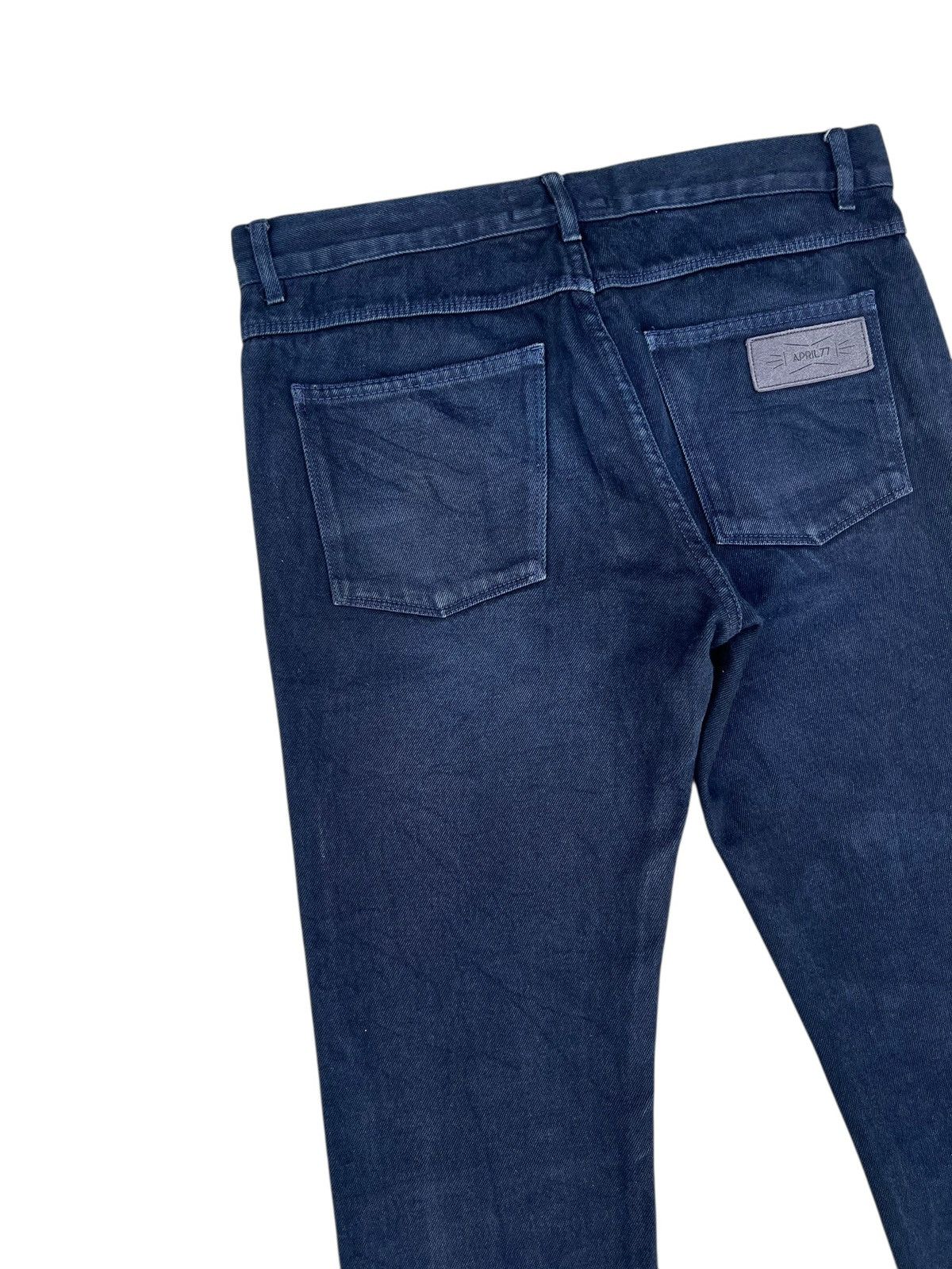 April 77 April 77 Made in Morocco Blue Black Denim Dictator Jeans Size US 30 / EU 46 - 16 Thumbnail