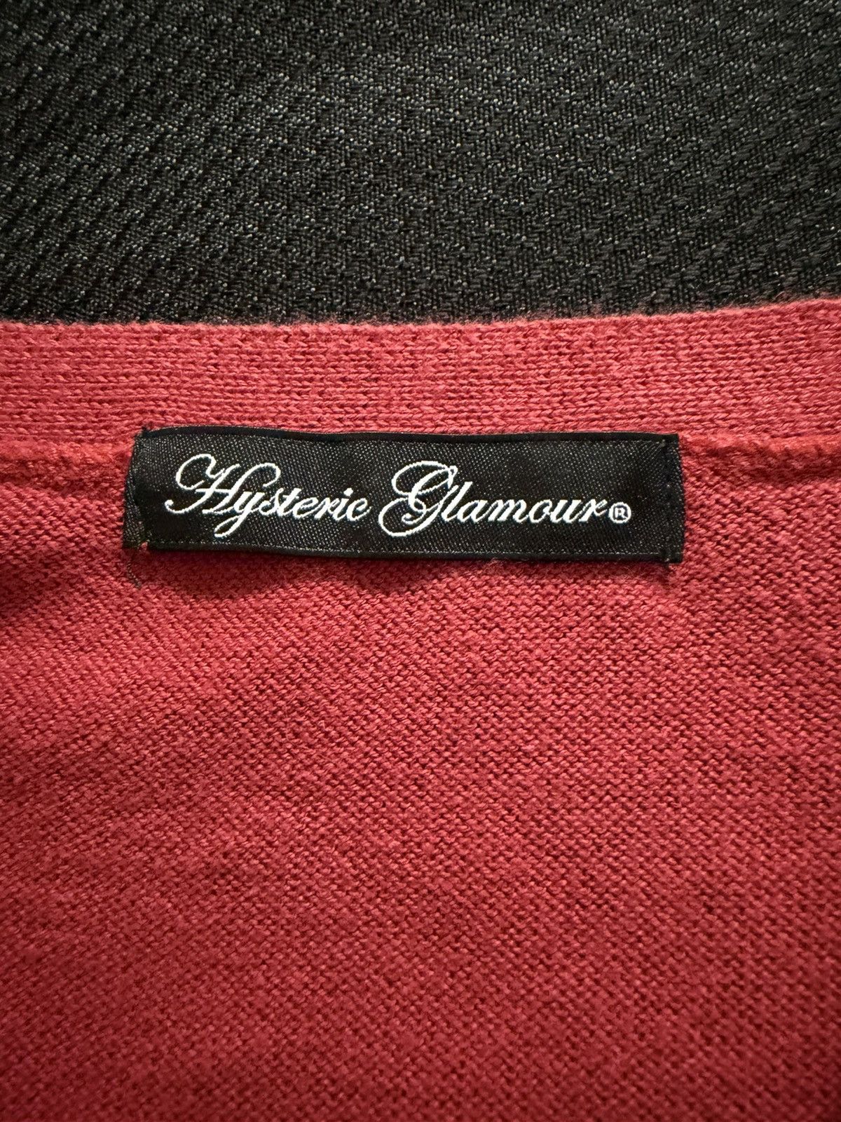 Hysteric Glamour Red Hysteric Glamour Graphic Cardigan Size S / US 4 / IT 40 - 3 Thumbnail